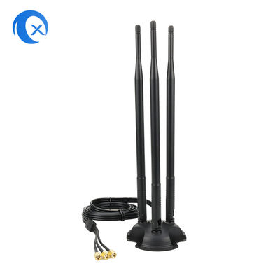 Antena de montaje magnético con conector macho RP-SMA
