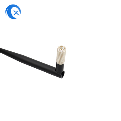 2.4GHz 3dBi Antena de pato de goma externa única con conector SMA giratorio para cámara de seguridad HD