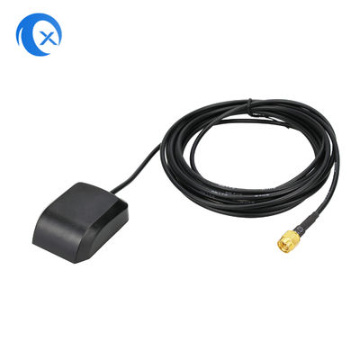 antena activa externa de GPS del montaje magnético 26dBi con 5 metros de cable de RG174