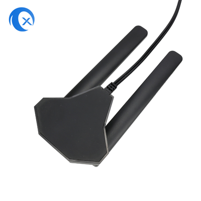 WiFi 6E Tri Band Antenna 6GHz 5GHz 2.4GHz Juegos WiFi Antenna Base magnética para PC