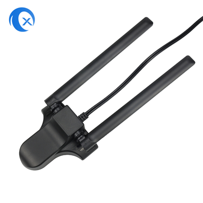 Dual Band 2.4GHz 5GHz RP-SMA Antenas WiFi con cable de extensión de 6,5 pies para PC Desktop Computador Bluetooth inalámbrico
