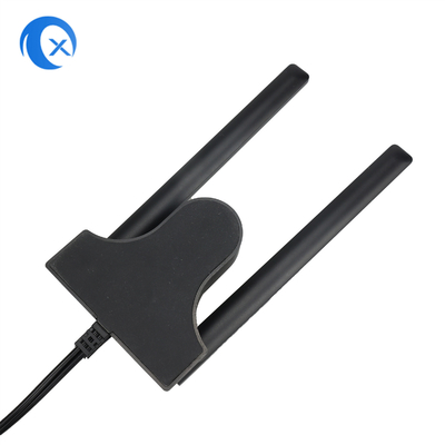 Dual Band 2.4GHz 5GHz RP-SMA Antenas WiFi con cable de extensión de 6,5 pies para PC Desktop Computador Bluetooth inalámbrico