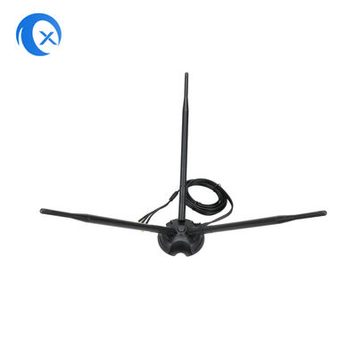 Antena de montaje magnético con conector macho RP-SMA