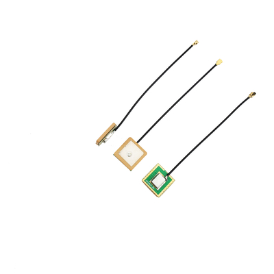 Fabricante Antenna GPS de cerámica activa de alta ganancia incorporada con conector femenino U. FL Ipex