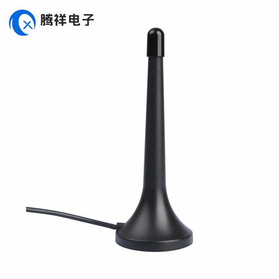 698-960MHz/1710-2700MHz 3dBi Inalámbrico 4G/LTE Antenna SMA Conector masculino Monte magnético con cable Rg174