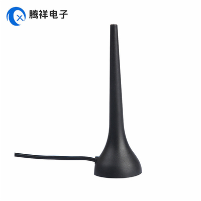 698-960MHz/1710-2700MHz 3dBi Inalámbrico 4G/LTE Antenna SMA Conector masculino Monte magnético con cable Rg174
