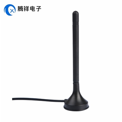 698-960MHz/1710-2700MHz 3dBi Inalámbrico 4G/LTE Antenna SMA Conector masculino Monte magnético con cable Rg174