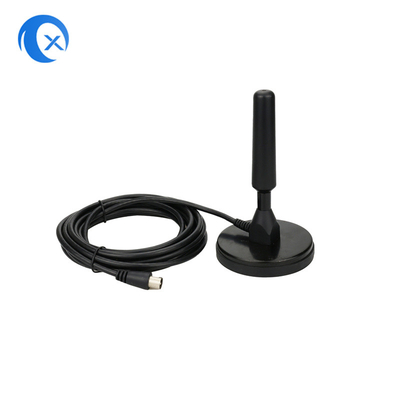 Portátil de montaje magnético Aerial Ariel 5 dBi Antena de TV Lora Antenna DVB-T2 Digital Camper para autocaravanas