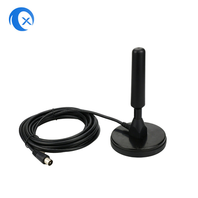 Portátil de montaje magnético Aerial Ariel 5 dBi Antena de TV Lora Antenna DVB-T2 Digital Camper para autocaravanas