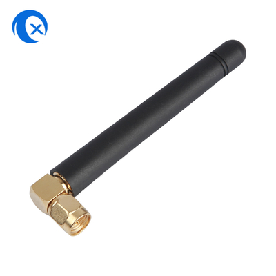 Ángulo derecho fijo SMA Conector masculino Monte Omni Dirección WiFi 868-900MHz Antena para routers