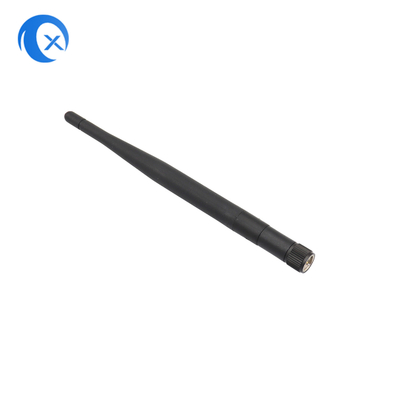 2.4G 5.8g Alta ganancia 5dBi Antenna de banda doble Antenna WiFi externa plegable Antenna de goma con SMA Hombre para routers