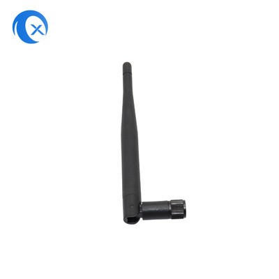 2.4G 5.8g Alta ganancia 5dBi Antenna de banda doble Antenna WiFi externa plegable Antenna de goma con SMA Hombre para routers