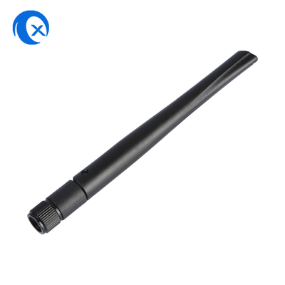 2.4GHz 2dBi Antenna WiFi plegable de pato de goma con conector masculino SMA para routers y walkie-talkie