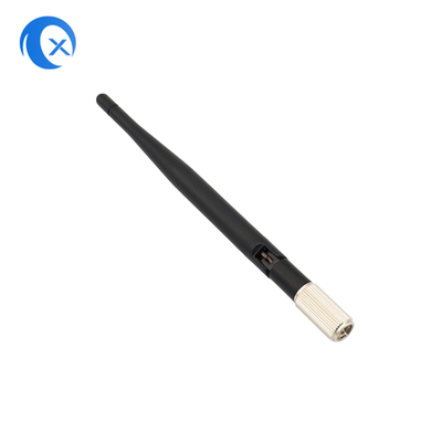 2.4GHz 3dBi Antena de pato de goma externa única con conector SMA giratorio para cámara de seguridad HD