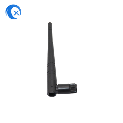 Antenna portátil de pato de goma que funciona desde 2,4 GHz hasta 2,5 GHz Antenna con conector masculino SMA con ganancia nominal de 3 dBi RP