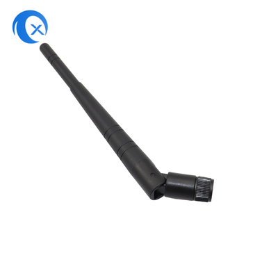 Antenna portátil de pato de goma que funciona desde 2,4 GHz hasta 2,5 GHz Antenna con conector masculino SMA con ganancia nominal de 3 dBi RP