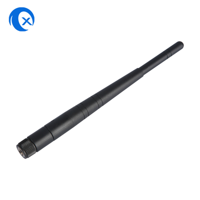 Antenna portátil de pato de goma que funciona desde 2,4 GHz hasta 2,5 GHz Antenna con conector masculino SMA con ganancia nominal de 3 dBi RP