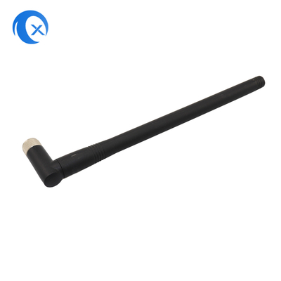 2.4G Ganancia alta 5dBi Ángulo derecho fijo Anano de goma externo WiFi SMA Antenna para router WiFi