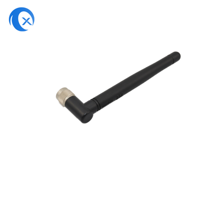 2.4/5.8g 90 grados 5dBi Antenna WiFi externa de pato de goma con conector masculino SMA Enrutador Antenna WiFi