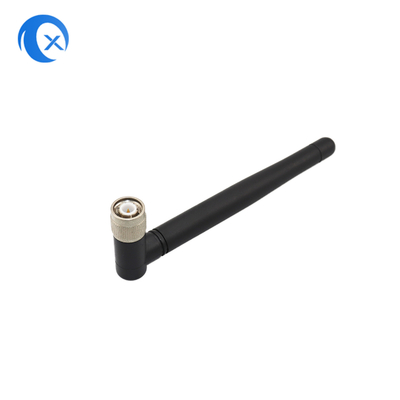 2.4/5.8g 90 grados 5dBi Antenna WiFi externa de pato de goma con conector masculino SMA Enrutador Antenna WiFi