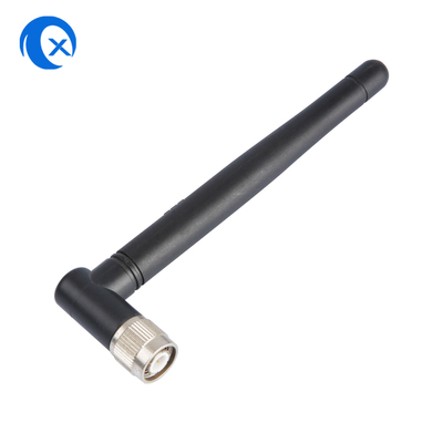 2.4/5.8g 90 grados 5dBi Antenna WiFi externa de pato de goma con conector masculino SMA Enrutador Antenna WiFi