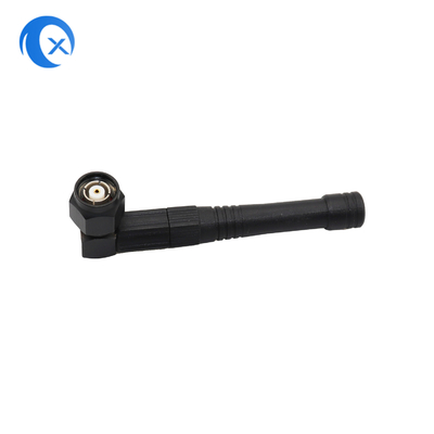 868MHz 2.4G Antenna WiFi externa de alta ganancia con conector masculino TNC / BNC Antenna de goma omnidireccional Ducky Lora