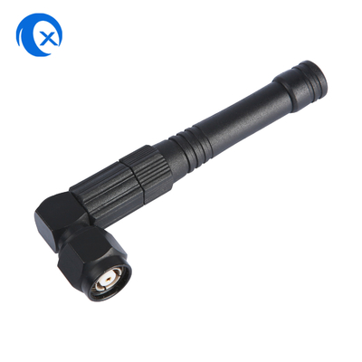 868MHz 2.4G Antenna WiFi externa de alta ganancia con conector masculino TNC / BNC Antenna de goma omnidireccional Ducky Lora
