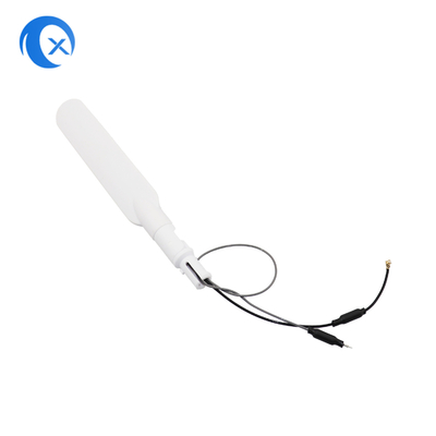 2.4/5.8g Alta ganancia 3dBi banda doble omnidireccional WiFi Antenna giratoria de paleta con cable volador para routers