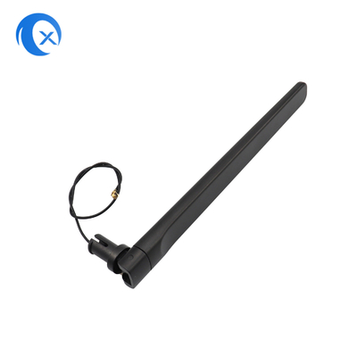 2.4G Ganancia alta 5 dBi Omni Paddle giratorio Antena WiFi a prueba de agua con cable volador para antena de enrutador