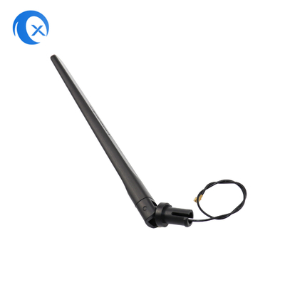 2.4G Ganancia alta 5 dBi Omni Paddle giratorio Antena WiFi a prueba de agua con cable volador para antena de enrutador