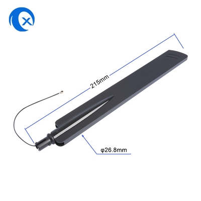 2.4G 5dBi Alta ganancia forma de cuchilla giratoria Omnidireccional antena WiFi con conector Ipex de plomo volante