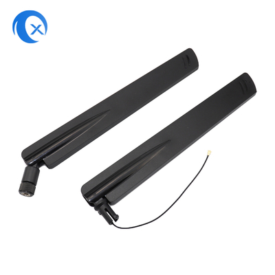 2.4G 5dBi Alta ganancia forma de cuchilla giratoria Omnidireccional antena WiFi con conector Ipex de plomo volante