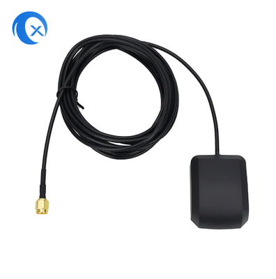 1575.42MHz 27dBi Antenna GPS con dos amplificaciones DVD de coche Navegación GPS Antenna activa 3m metros SMA Conector masculino