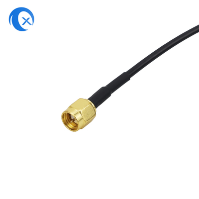 1575.42MHz 27dBi Antenna GPS con dos amplificaciones DVD de coche Navegación GPS Antenna activa 3m metros SMA Conector masculino