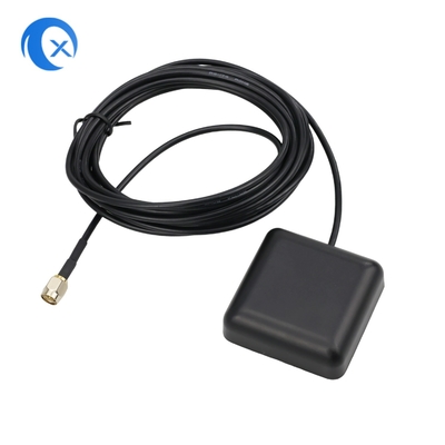 Alta ganancia GPS L1/L2 Glonass Antenna de buena calidad con conector masculino SMA Alta precisión con cable Rg174