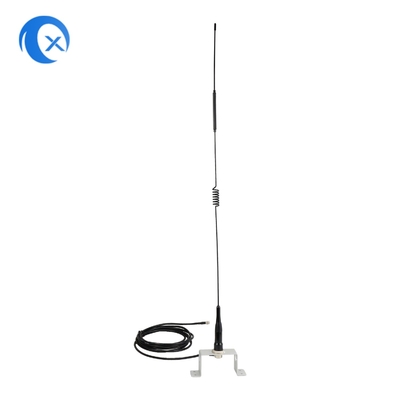 Car Mount Antenna de alta ganancia látigo de largo alcance Transceptor de acero inoxidable Antenna de radio móvil