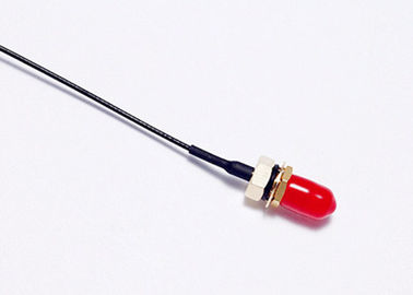 Cable femenino coaxial del conector del cable el 100MM SMA Ipex del RF de la telecomunicación