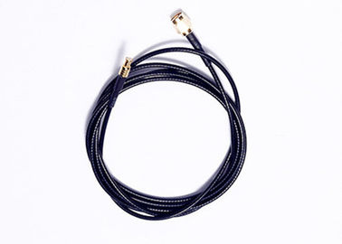 RG174 cable coaxial masculino del cable SMA, adaptador del cable del conector del negro MCX