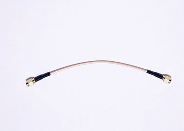 N-tipo cable del cable SMA de los montajes de cable coaxial del RF RG316 de puente del conector BNC de MMCX
