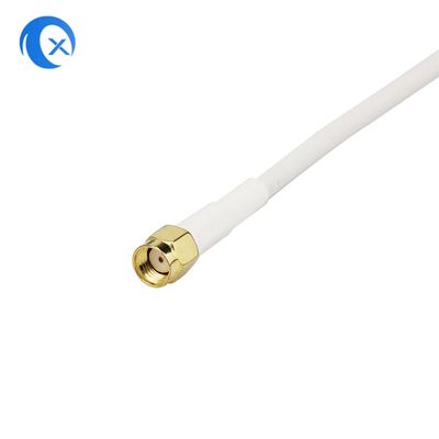 Antena omnidireccional para exteriores LTE de banda ancha universal de alta ganancia de 10 dBi, 824-960 MHz, con impedancia de 50 ohmios