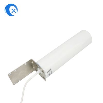 Antena omnidireccional para exteriores LTE de banda ancha universal de alta ganancia de 10 dBi, 824-960 MHz, con impedancia de 50 ohmios