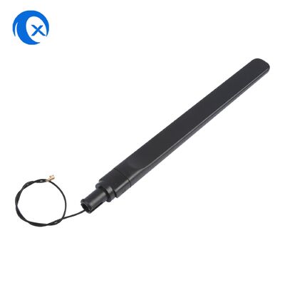 Antena de paleta de goma 2.4G 5G GPS/GSM/WiFi/TV con cable coaxial