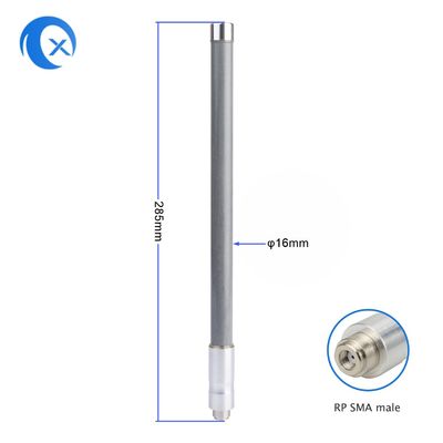 Del RP SMA del conector de la alta ganancia antena impermeable de la fibra de vidrio de la banda ancha ultra