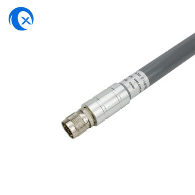 de la fibra de vidrio 6.7G antena omnidireccional de la banda ancha ultra con el conector macho de N