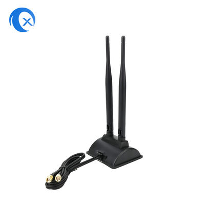 Antena baja magnética dual de la banda 5dBi con el conector del RP SMA