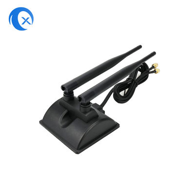 Antena baja magnética dual de la banda 5dBi con el conector del RP SMA