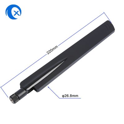 antena dual de Omni WiFi de la banda de 5dBi 2.4G 5G con el conector del RP SMA del eslabón giratorio