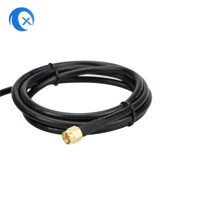 Antena del montaje magnético del conector macho 4G LTE de SMA con el cable LMR195