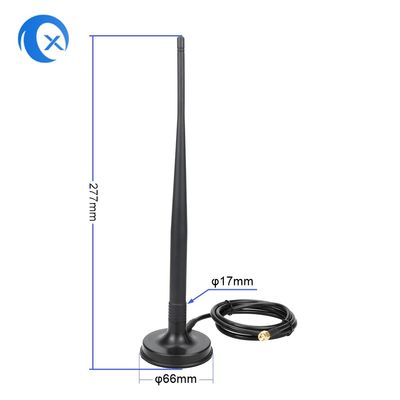 Antena del montaje magnético del conector macho 4G LTE de SMA con el cable LMR195