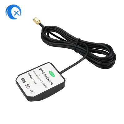 Antena activa de GPS del externo del conector macho 28dBi de SMA
